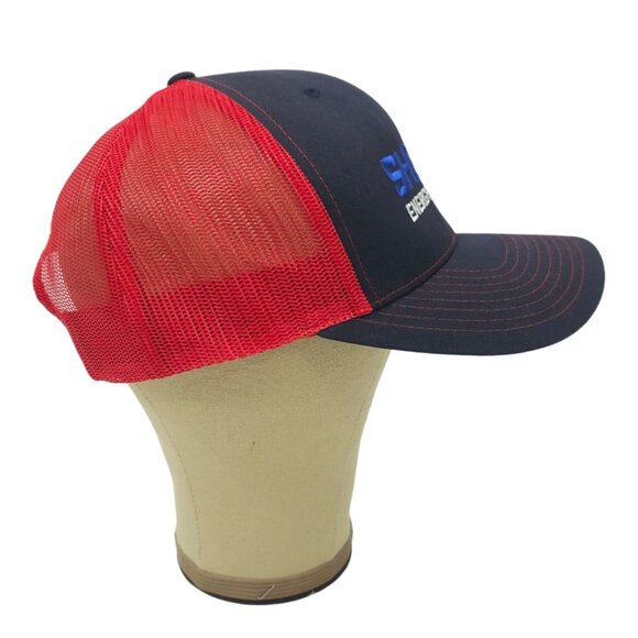 Shelton Energy Solutions Mesh Snapback Cap Trucker Embroidered Logo Baseball Hat - Picture 10 of 13